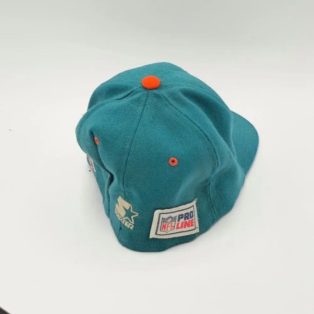 VINTAGE 90S MIAMI DOLPHINS STARTER HAT‎